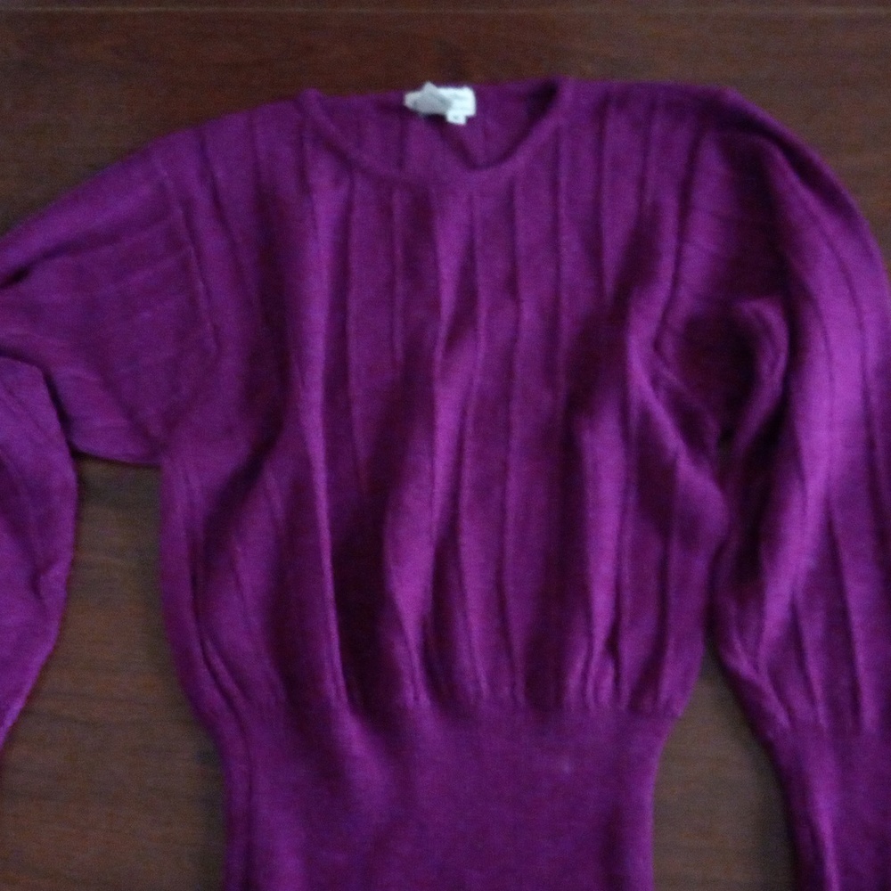 Christian Dior Wool Sweater and Skirt Set